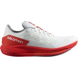 Chaussures de running pour homme Salomon Spectur White/Poppy Red FW22