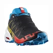 Chaussures de running pour homme Salomon Speedcross 6 Black/White/Transcend Blue