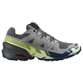 Chaussures de running pour homme Salomon Speedcross 6 Castlerock/Lime Cream/Poseidon