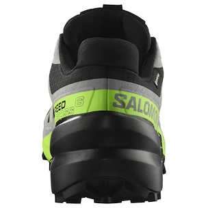 Chaussures de running pour homme Salomon Speedcross 6 Gore-Tex Black/Alloy/Green Gecko