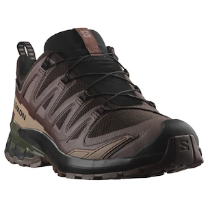 Chaussures de running pour homme Salomon Xa Pro 3D V9 Gore-Tex Black Coffee/Rum Raisin/Olive Night