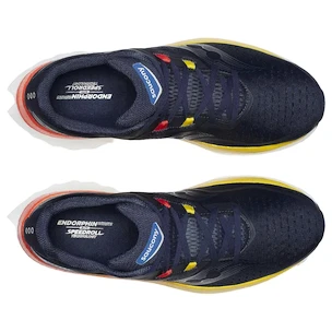 Chaussures de running pour homme Saucony Endorphin Speed 4 Navy/Spice  UK 7,5