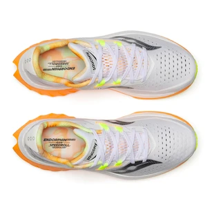 Chaussures de running pour homme Saucony Endorphin Speed 4 White/Peel  UK 9