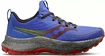 Chaussures de running pour homme Saucony  Endorphin TRAIL blue raz/spice