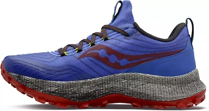 Chaussures de running pour homme Saucony  Endorphin TRAIL blue raz/spice  UK 9,5