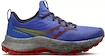 Chaussures de running pour homme Saucony  Endorphin TRAIL blue raz/spice  UK 9,5