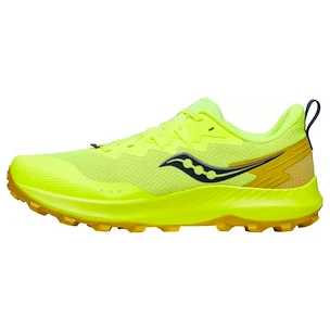 Chaussures de running pour homme Saucony  Peregrine 14 Citron/Oak  UK 8