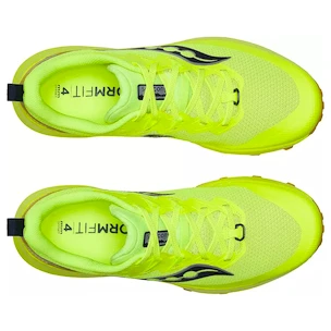 Chaussures de running pour homme Saucony  Peregrine 14 Citron/Oak  UK 8