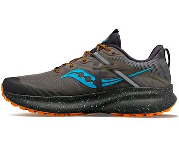 Chaussures de running pour homme Saucony  Ride 15 TR Pewter/Agave  UK 9,5