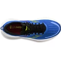 Chaussures de running pour homme Saucony  Tempus Blue Raz/Acid