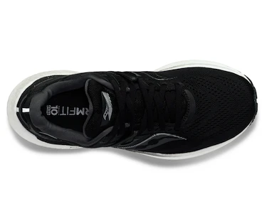 Chaussures de running pour homme Saucony  Triumph 20 Black/White