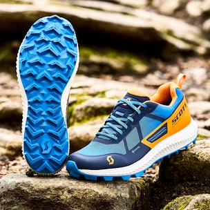 Chaussures de running pour homme Scott  Supertrac 3 GTX Midnight Blue/Bright Orange  EUR 42,5