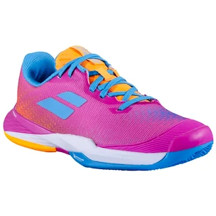 Chaussures de tennis, junior Babolat Jet Mach 3 Clay JR Pink