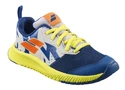 Chaussures de tennis, junior Babolat Pulsion All Court JR Dark Blue/Yellow