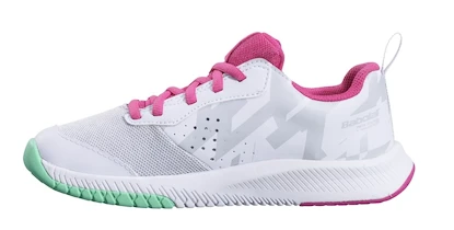 Chaussures de tennis, junior Babolat Pulsion All Court JR Dark White/Red