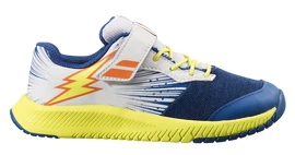 Chaussures de tennis, junior Babolat Pulsion All Court Kid Dark Blue/Yellow