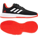 Chaussures de tennis pour enfant adidas  CourtJam xJ Black/White/Red