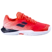 Chaussures de tennis pour enfant Babolat Jet Mach 3 Clay JR Boy Strike Red/White