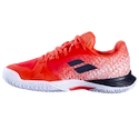 Chaussures de tennis pour enfant Babolat Jet Mach 3 Clay JR Boy Strike Red/White