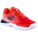 Chaussures de tennis pour enfant Babolat Jet Mach 3 Clay JR Boy Strike Red/White