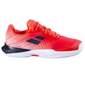 Chaussures de tennis pour enfant Babolat Jet Mach 3 Clay JR Boy Strike Red/White