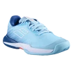 Chaussures de tennis pour enfant Babolat Jet Mach 3 Clay Junior Angel Blue