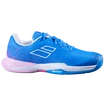 Chaussures de tennis pour enfant Babolat Jet Mach 3 Clay Junior French Blue