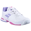 Chaussures de tennis pour enfant Babolat Propulse All Court Junior Girl White/Lavender