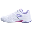 Chaussures de tennis pour enfant Babolat Propulse All Court Junior Girl White/Lavender