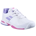 Chaussures de tennis pour enfant Babolat Propulse All Court Junior Girl White/Lavender