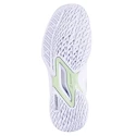 Chaussures de tennis pour enfant Babolat Propulse Jr 3 AC Wimbledon White/Dark Green