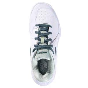 Chaussures de tennis pour enfant Babolat Propulse Jr 3 AC Wimbledon White/Dark Green