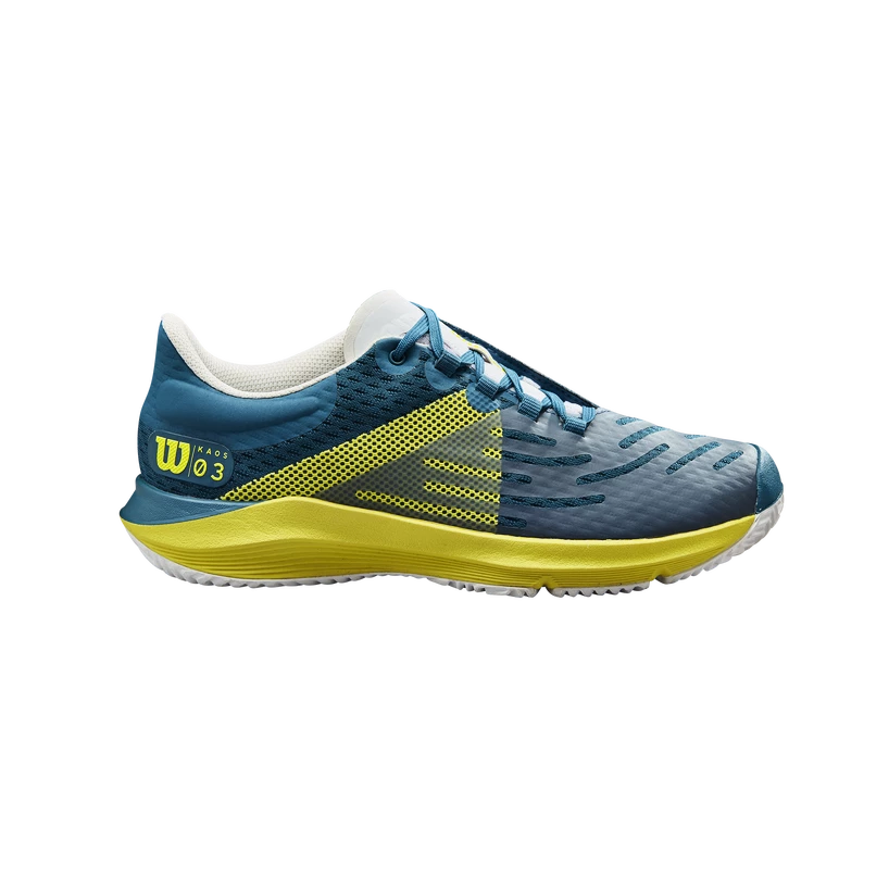 Chaussures de tennis pour enfant Wilson Kaos 3.0 JR Blue Coral Sportega