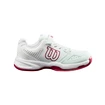 Chaussures de tennis pour enfant Wilson  Kaos K White/Sangria