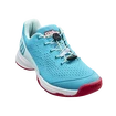 Chaussures de tennis pour enfant Wilson Rush Pro 4.0 JR QL Scuba Blue