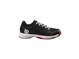 Chaussures de tennis pour enfant Wilson Rush Pro JR L Black/Wilson Red