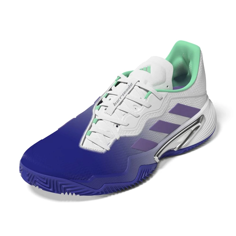 Chaussures de tennis pour femme adidas Barricade W Clay Blue Violet Sportega