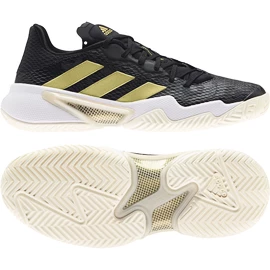 Chaussures de tennis pour femme adidas Barricade W Core Black/Gold Met/Carbon