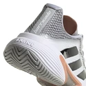 Chaussures de tennis pour femme adidas  Barricade W Grey/Black/Ambient Blush