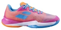 Chaussures de tennis pour femme Babolat Jet Mach 3 Clay Pink