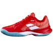 Chaussures de tennis pour femme Babolat Jet Mach 3 Clay Women Fiesta Red