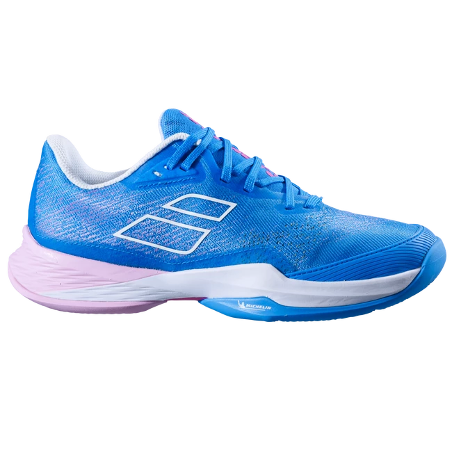 Chaussures de tennis pour femme Babolat Jet Mach 3 Clay Women French Blue Sportega