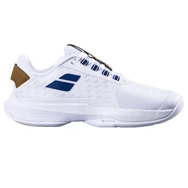 Chaussures de tennis pour femme Babolat Jet Tere 2 AC Wimbledon Women White/Blue Navy