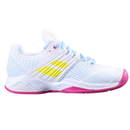Chaussures de tennis pour femme Babolat Propulse Fury Clay White/Sulphur Spring