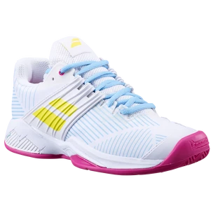 Chaussures de tennis pour femme Babolat Propulse Fury Clay White/Sulphur Spring  EUR 36,5