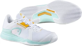 Chaussures de tennis pour femme Head Sprint Team 3.5 Clay White/Aqua