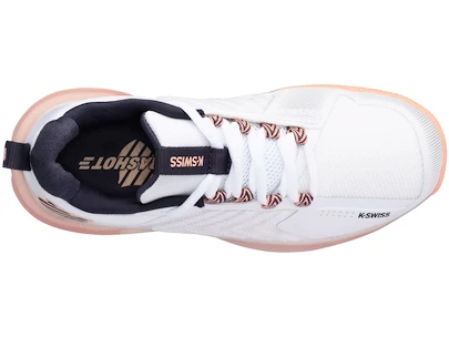 Chaussures de tennis pour femme K-Swiss  Ultrashot 3 White/Peach