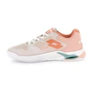 Chaussures de tennis pour femme Lotto Mirage 100 II SPD W White/Melon Orange