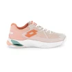 Chaussures de tennis pour femme Lotto Mirage 100 II SPD W White/Melon Orange