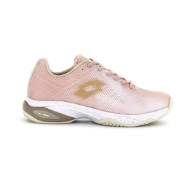 Chaussures de tennis pour femme Lotto Mirage 300 III Clay W All White/Light Platino